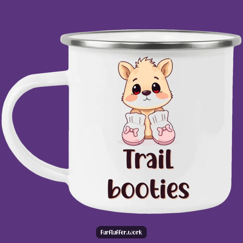 Funny Surprised Animal Booties Camping Mug - Outdoor Fashion Fails