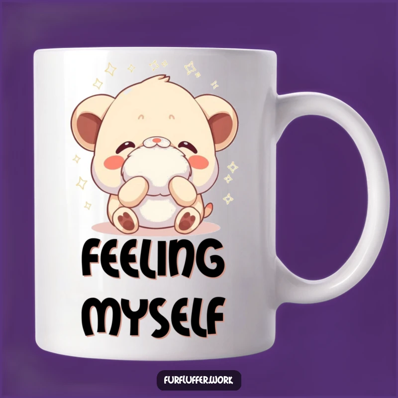 Funny Pampered Animal Fluff Mug - Adorable Pet Spa Gift