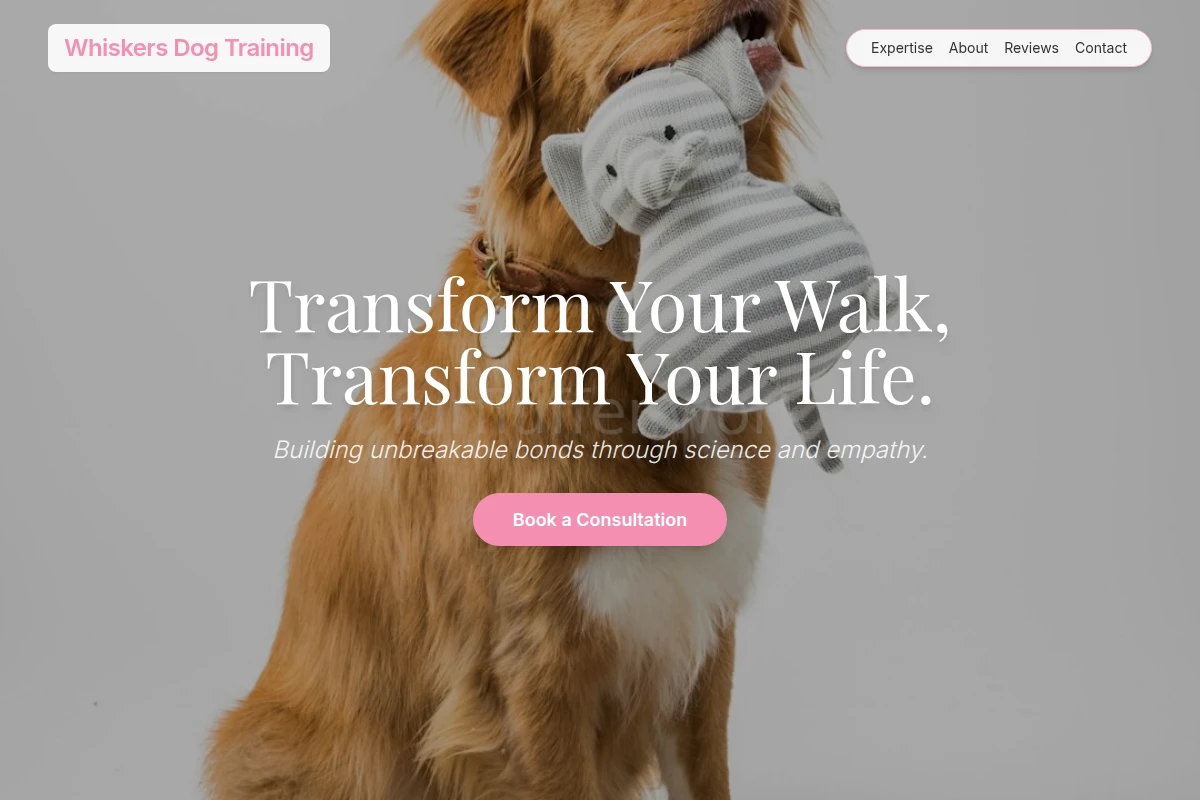 Whiskers Dog Training
